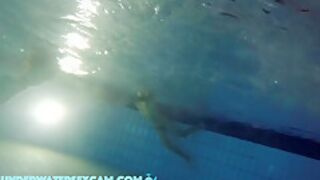 First Time Teen 18+ Couple Underwater Sex Part 2