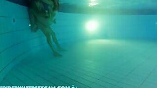 First Time Teen 18+ Couple Underwater Sex Part 2