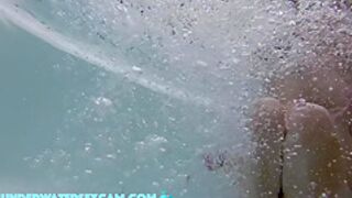 Some Girls With A Horny Voyeur In A Public Hot Tub