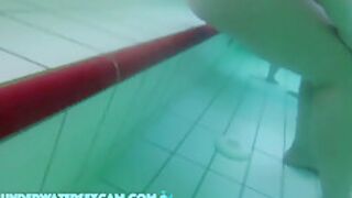 This Lady Is A Fan Of Underwater Jet Massage