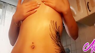Big Oiled Ass Clapping And Fingering Wet Pussy 10 Min