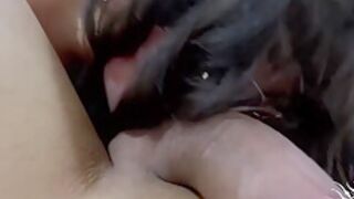 Curious Bunny Smells My Asshole And My Cock 12 Min