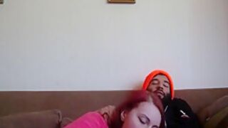 Amateur College Redhead Fucking Her Boyfriend