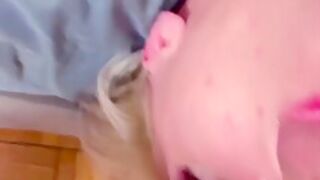 Eddie Danger - Skinny Blonde Teen 18+ Gets Throat Fucked By Facial Face Fucking Pov 5 Min