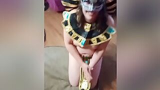 Horny Egyptian Girl Dances With Wet Dripping Pussy