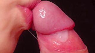 Wet Blowjob In The World All The Sperm On Your Tongue Delicious