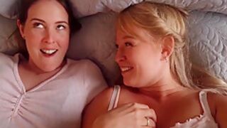 Best Friends Exchange Sexy Gifts Before Using Them To Have Lesbian Sex