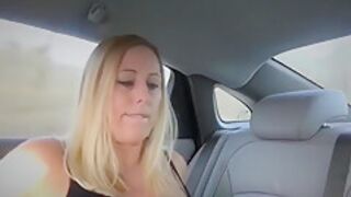 Blonde Milf Joyride! - Sexy Blonde