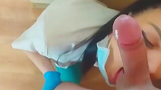 Beautytoporn - Hot Nurse In Latex Gloves Mouth Fucked