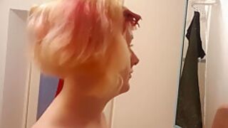 Alternative Girl Shaves Head