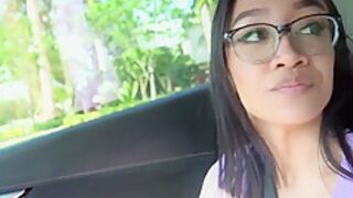 Tight Pussy Petite Asian Slut Loses Street Race And Gets A Fat Cock