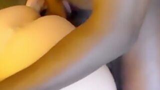 Blonde Sucks And Fucks Fat Black Dick