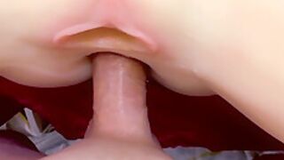 Lina Paige - Anal Hard Fuck - Amateur Extra Small Teen 18+ Years Big Ass Hardcore Fucked Big Cock In Asshole Close Up. Petite Tight Pussy Fucking Huge Cock Deep. Homemade Anal Sex With Sex Doll 5 Min