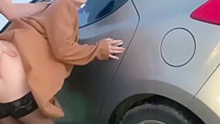 Picked Up Babe Gets Fucked By The Car