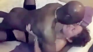 My Sub Mature Wife Deep Ass Fucked By With Black Bull