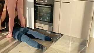 Luvgaru - My Wife Seduce Plumber Her Wet Pussy Husband Jerking Off