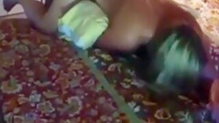 Blonde Girl Grunts As Bbc Pounds Her Pussy