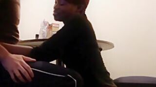 Amateur Ebony Hot Thot Interracial Hotel Homemade Sex Tape With Hunky With A Massive Dick