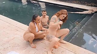 Aria Kai In Perverted Harlots Incredible Threesome Sex Movie