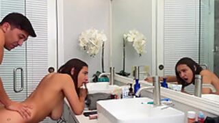 Hailey Rose In Getting Fucked Free Use While Doing My Makeup