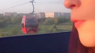 Femfoxfury - Sucked Dick On A Funicular Ride