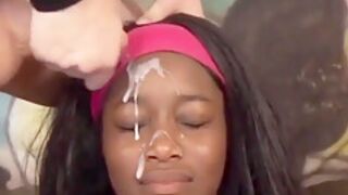 Skinny Whores Rough Face Fuck And Facials Video