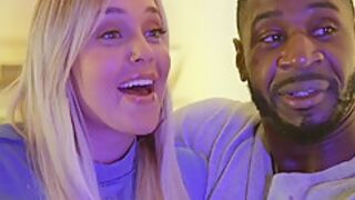 Naughty Besties Amber & Kali Share Jaxs Huge Bbc