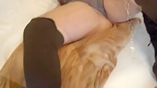 Ginger Girl Makes The Roommate Cum In Less Than 2 Minutes- He Shoots Up Massive Cum On