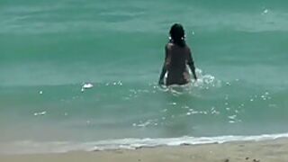 My Caribbean Nude Beach Vacation! Beach Will Enjoy This! With Helena Price