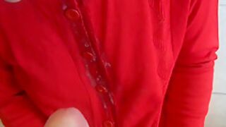 Red Cardigan Inseminated Pt2