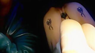 Ladyshatter Vs Bbc 1st Cumshot On New Spade Tattoo