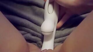 Fucking My Tight Pussy With A New Toy