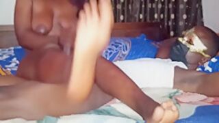 Passionate Love Making By Nigerian Family (full Video On Sheer And Xred) 10 Min