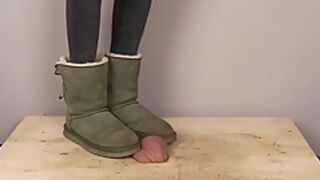 Uggs Cock Crush With Miss Evil