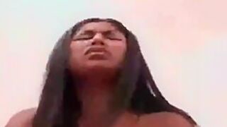 Indian Girl Loves Big White Dick And Swallows