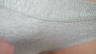 Step Sister Helps Step Brother To Cum In Her Panties Before Going To School