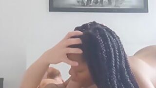 Black teen 18+ Slut Begs For Daddys Sperm