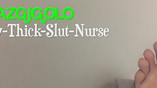 Slutty Nurse Swallows Cum With Azgigolo