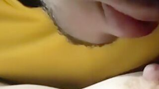 Candle Waxed Nipple Sucking And Finger Fucked