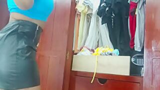 Tremendous Big Ass Bbw Woman Is Caught In Her Closet