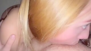 Perfect Blonde Deepthroat Facefucking And Swallow Pt 1