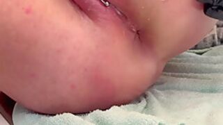 Anal 3 Finger Masturbate And Asshole Working And Pee On The End 5 Min With Aqua Pola