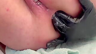 Anal 3 Finger Masturbate And Asshole Working And Pee On The End 5 Min With Aqua Pola