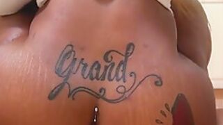 Chubby Inked Black Milf Horny Porn Clip