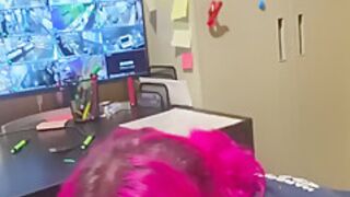 Daphne Sucking Dick In The Managers Office