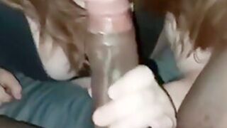 Filling Her Throat With A Bbc