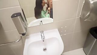 Risky Sex In Public Toilet In Mall 14 Min