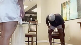 White Wife Fucks Black Fed Ex Man To Get Back At Cheating Husband