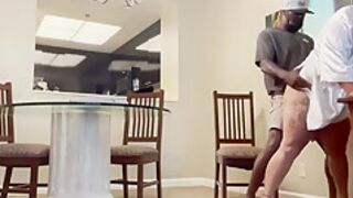 White Wife Fucks Black Fed Ex Man To Get Back At Cheating Husband