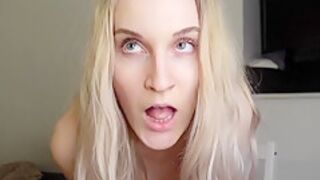 Vanessa Cage - Amateur Blonde Gives Pov Blowjob